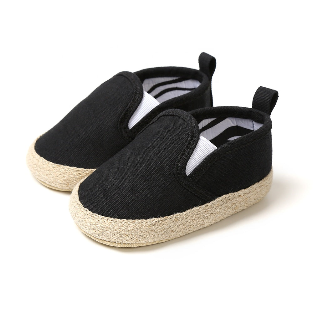 Zach Canvas Shoes in Black-image-0