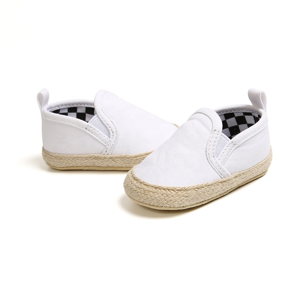 Zach Canvas Shoes in White-image-1