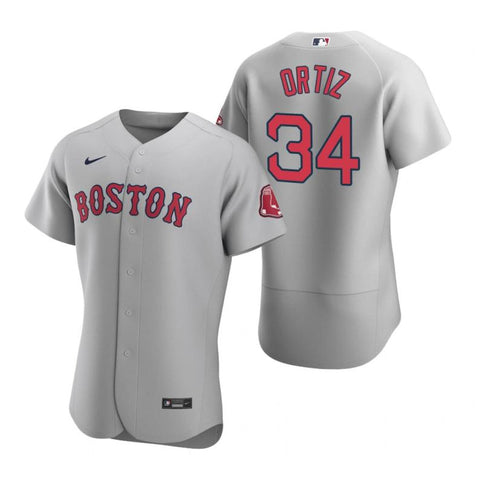 david ortiz gray jersey