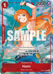 Nami (Parallel) - One Piece Card Game, Romance Dawn (OP01)