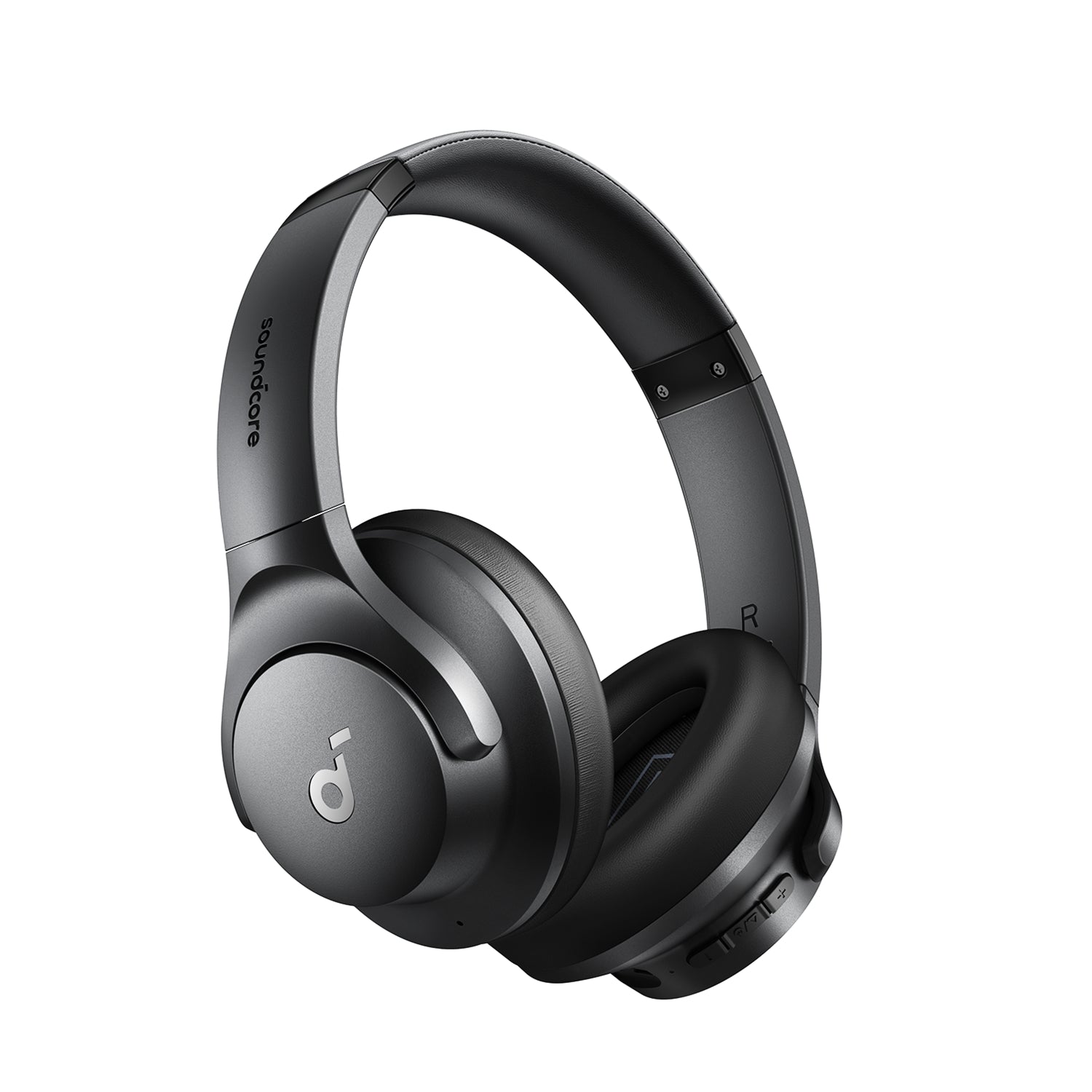 Q20i | Hybrid Active Noise Cancelling Headphones-Black