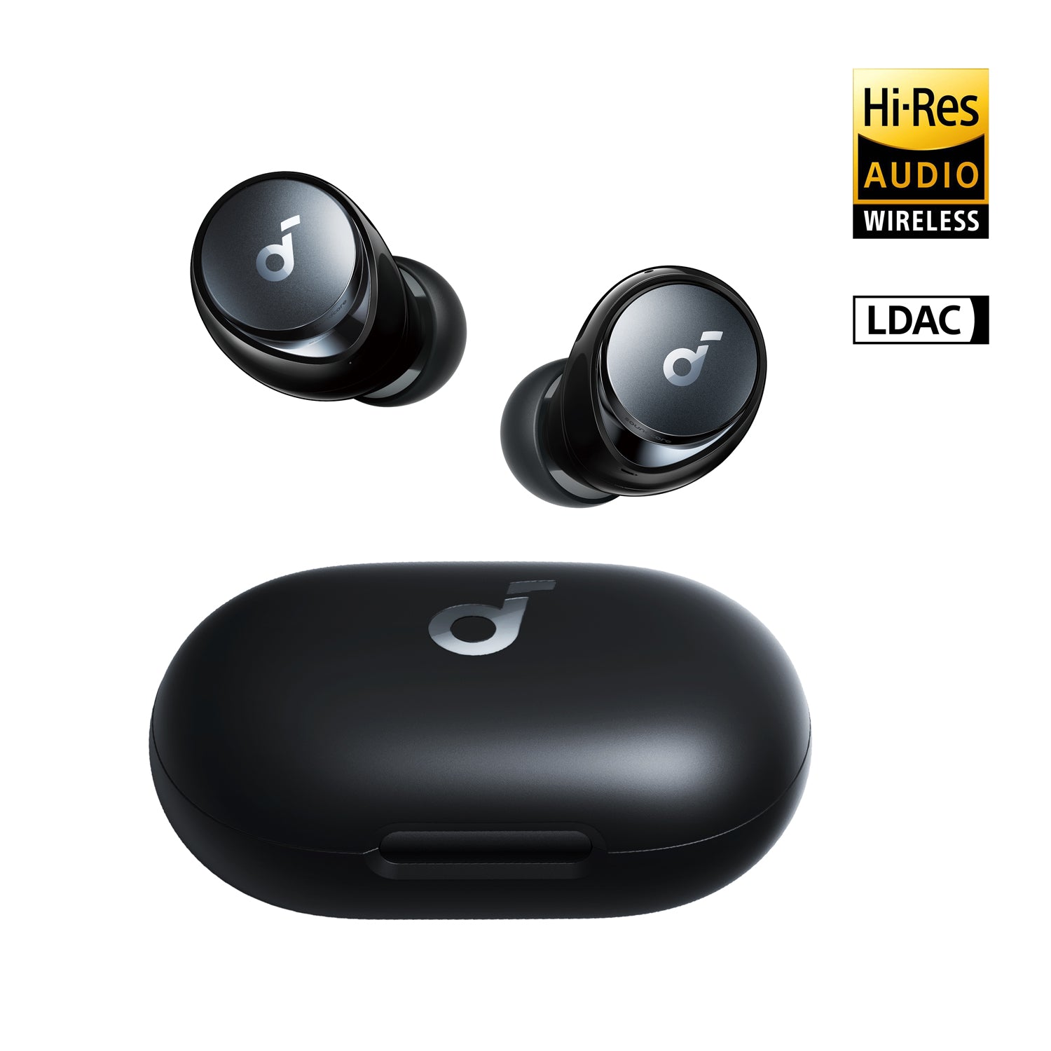 Space A40 | Long-Lasting Noise Cancelling Earbuds Black