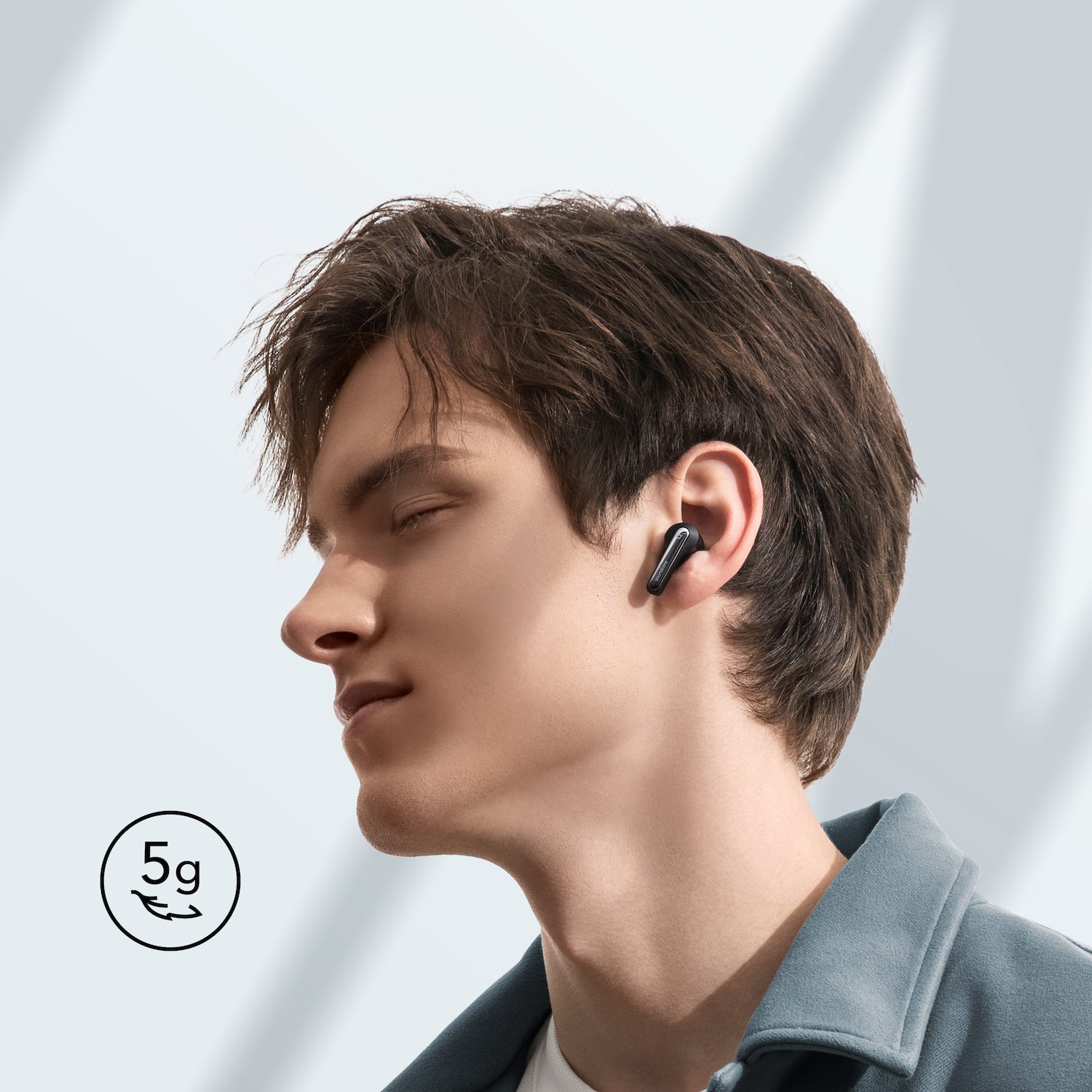 P3i | Hybrid Active Noise Cancelling Earbuds-Black