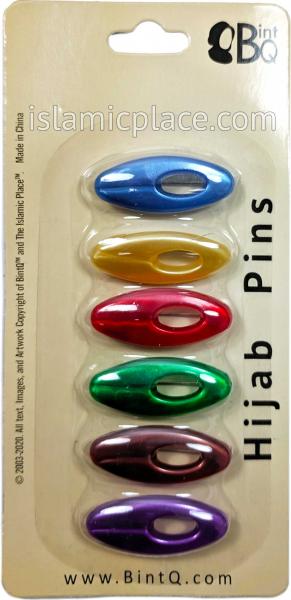 90 Multicolored Heart Hijab Straight Pins