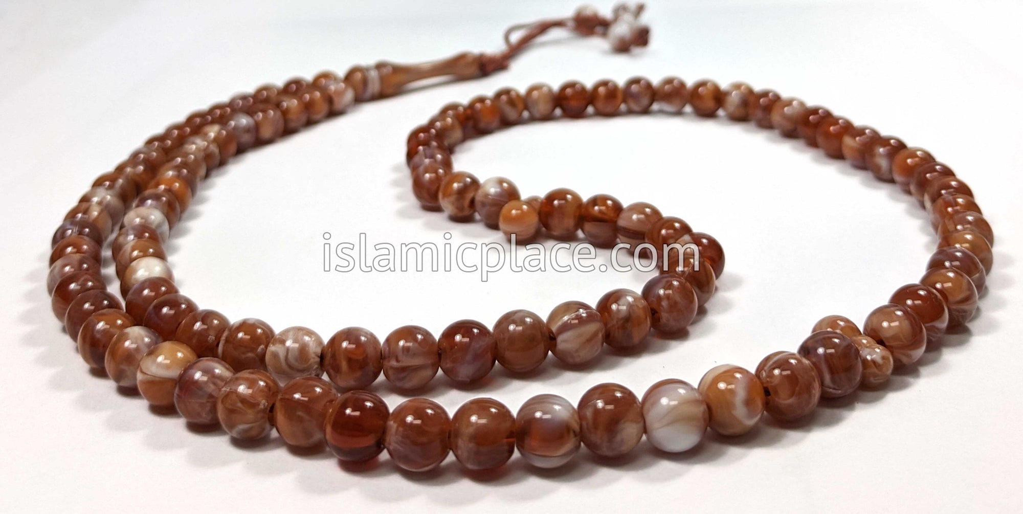 Black - Large Bead Talib Tasbih Prayer Beads