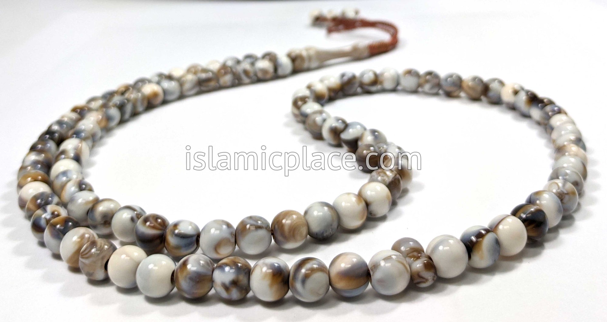 Natural Sea shell Beads strand,Antoquel shell,Tasbih Prayer wreath Rosary  AAA+