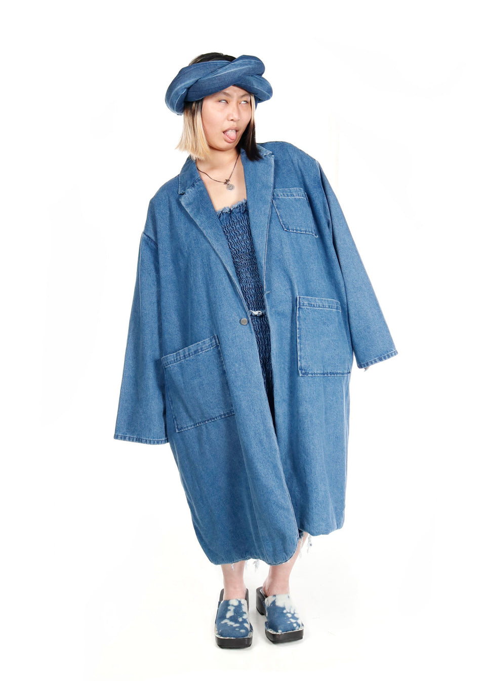 69シックスティーナイン over coat denim | angeloawards.com