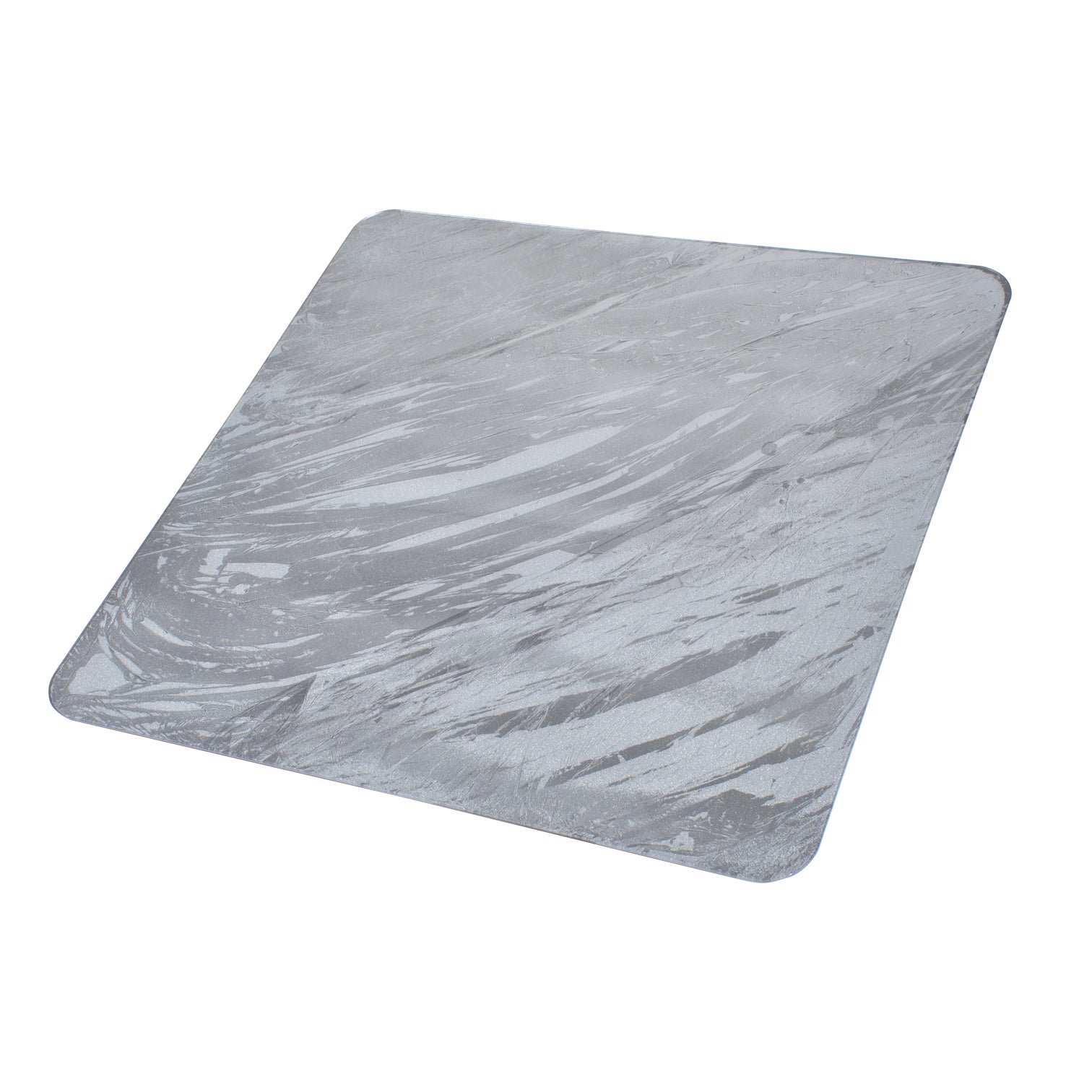 Gunmetal Shadows Chair Mats 48inx48in