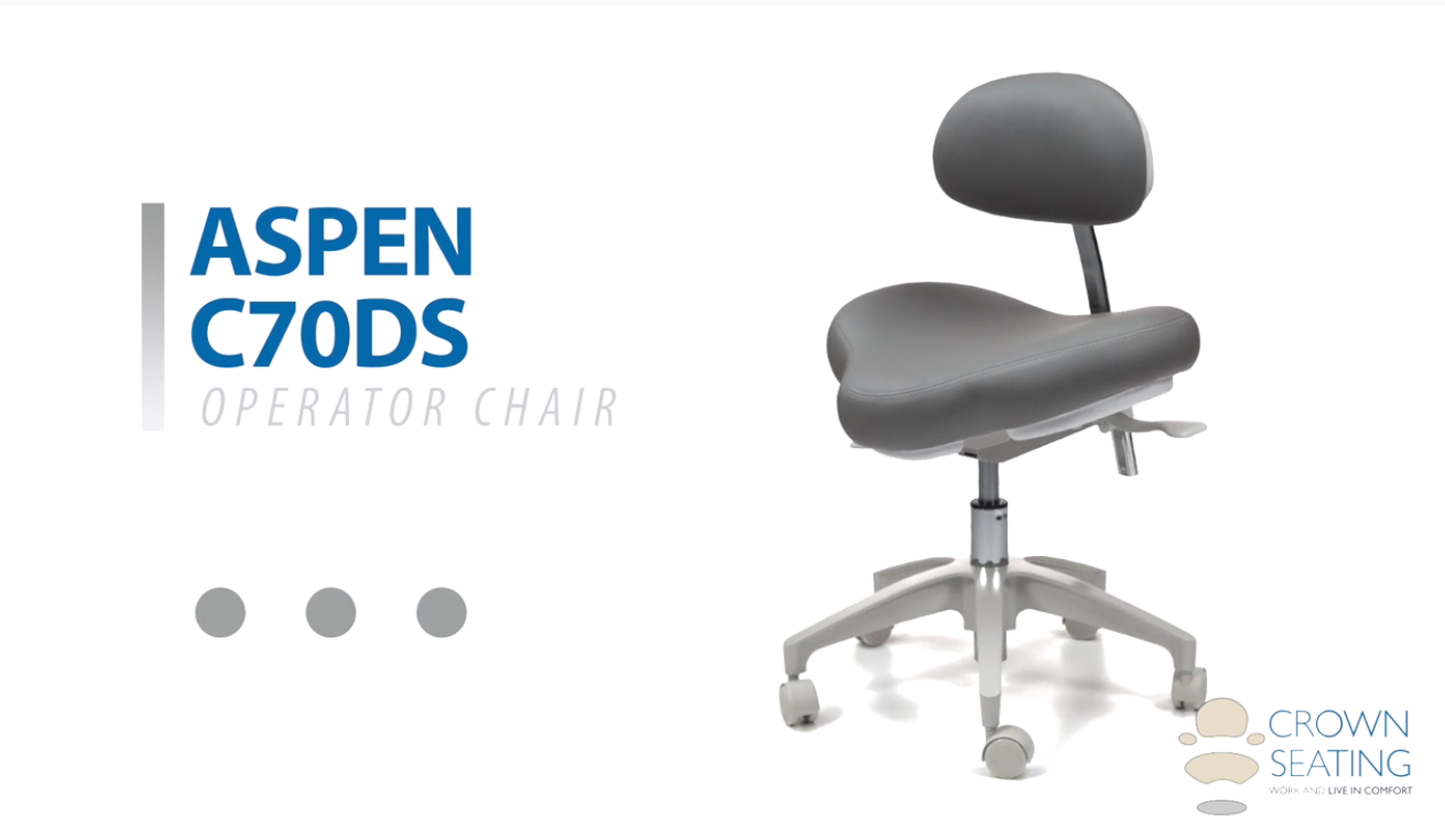 ergonomic dental stool