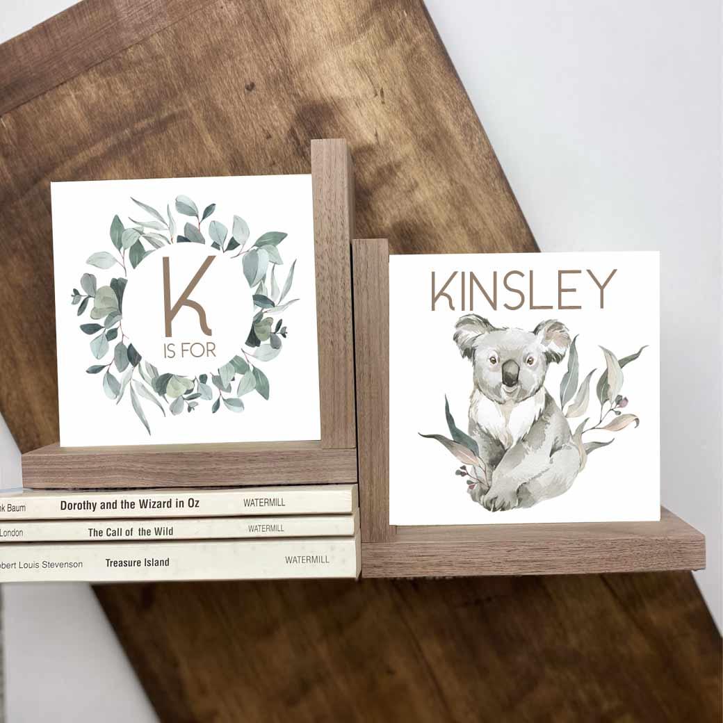 Koala Bookend Set