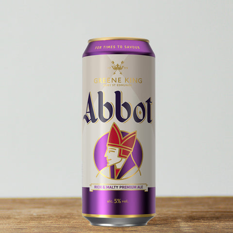 Abbot Ale cans new design for 2021