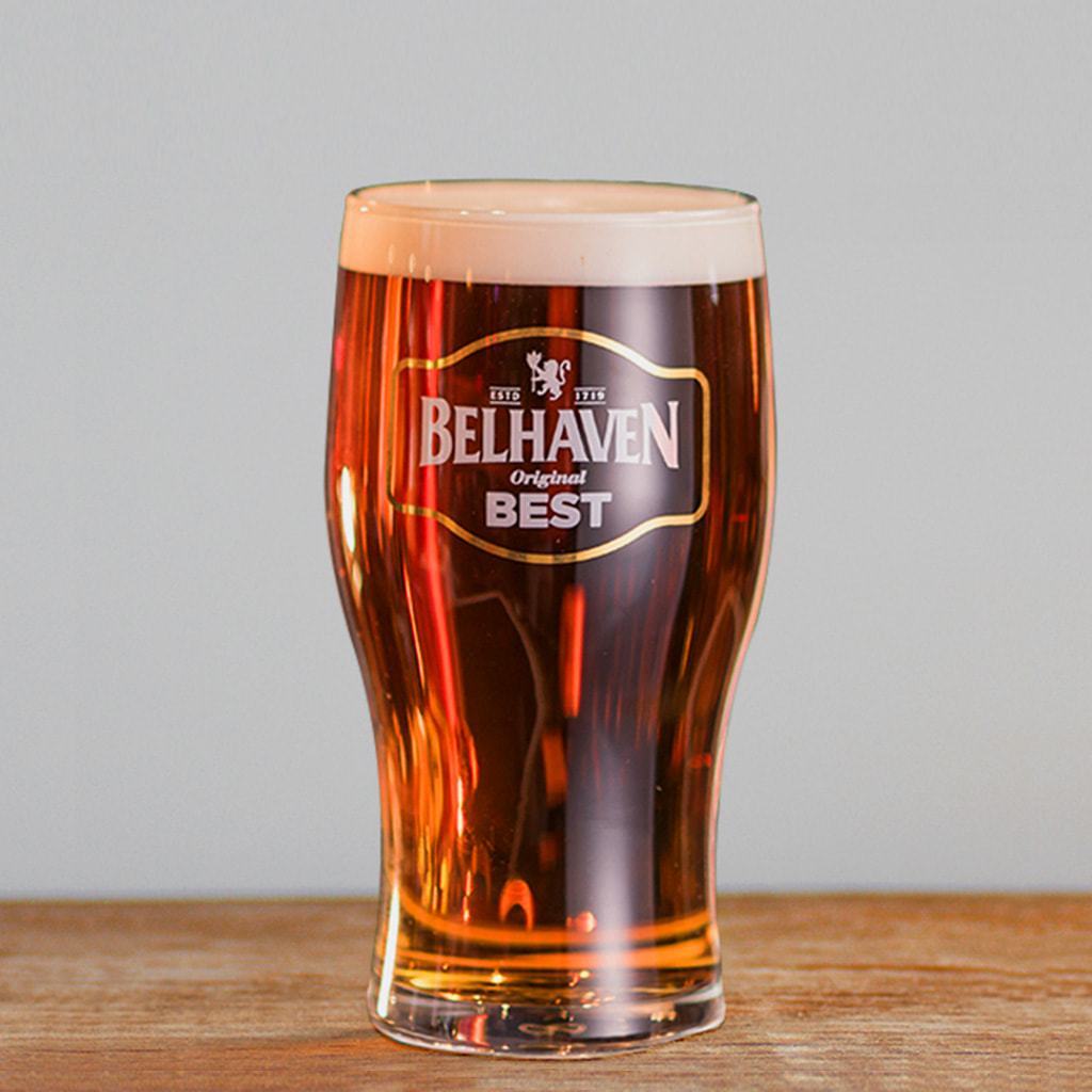 Belhaven Best Pint Glass ‐ Greene King Shop
