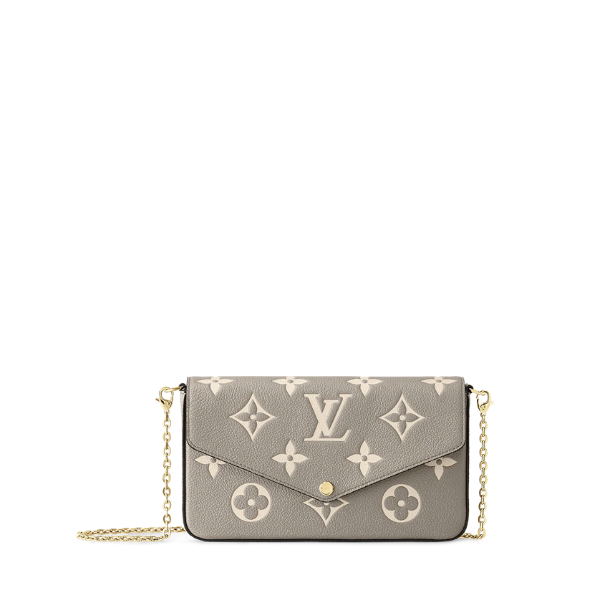 Louis Vuitton F√âLICIE Pochette, White, One Size