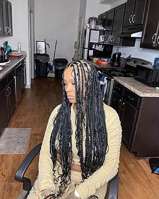 Bohemian Knotless Box Braids