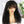 Load image into Gallery viewer, 200% Long Curly Hair With Bangs Lace Front wig  CBNL
