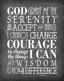 full serenity prayer printable