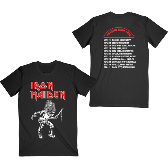 iron maiden 1980 tour t shirt