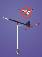 Davis WindTrak 15 Sailing Wind Vane with Bird Spike