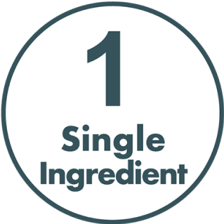 Circle with '1 Single Ingredient' written inside.