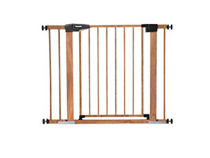 Baby Gate with Wood Pattern