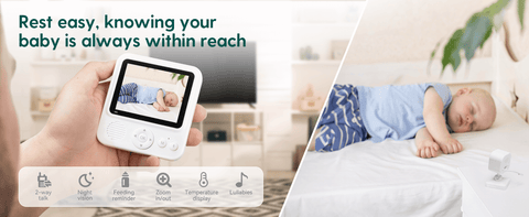High-quality image of the Babelio Video Baby Monitor.