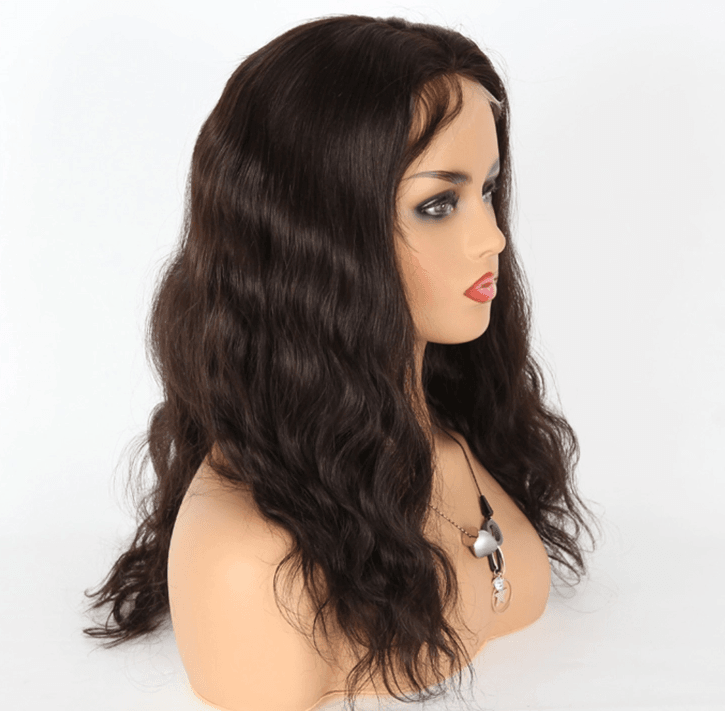 Viviabella Curly Fluffy Explosion Short Human Hair Wig Natural Black A -  viviaBella Hair