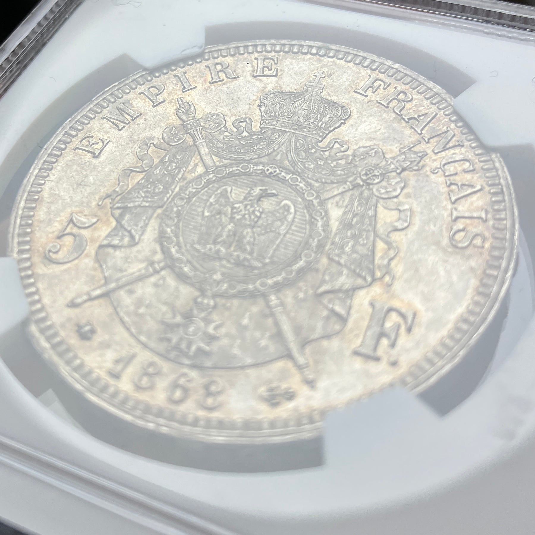 最大49%OFFクーポン フランス 1856年BB 5サンチーム銅貨 ナポレオン3世