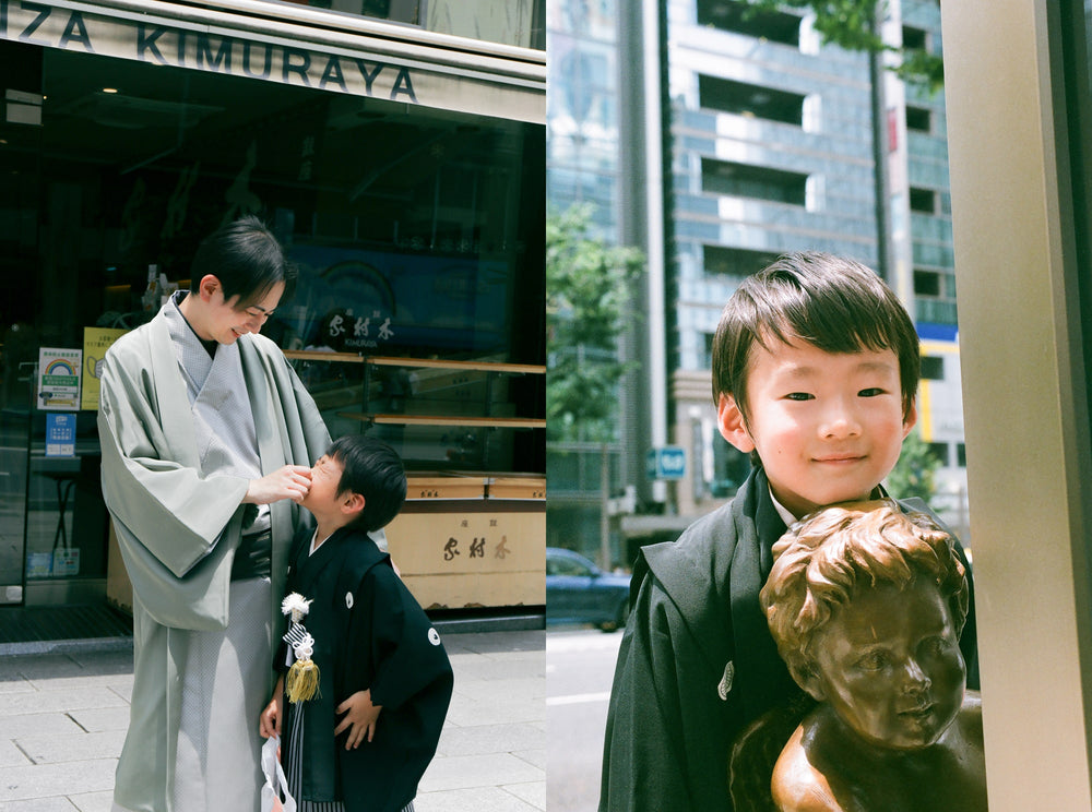 息子の祝い着　家族で迎える七五三－五歳の事例－