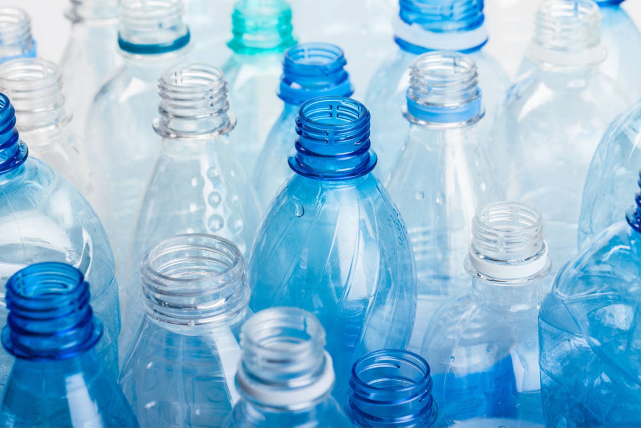 plastic bottles