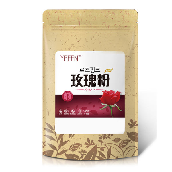 100g Organic Additive Free Rose Petal Powder Face Mask Anti-aging Cosmetics - Ecart