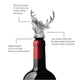 Creative Deer Head Design Red Wine Bottle Metal Pourer Stopper Kitchen Bar Tool - Ecart