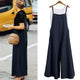 Women Fashion Loose Casual Palazzo Pants Trousers Overalls Summer Jumpsuit Gift - Ecart