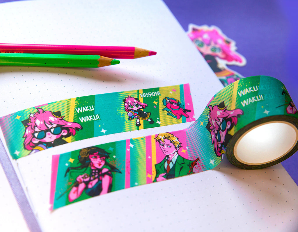 Dark Witch Washi Tape by Mr. Quacker's Artistry