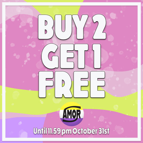 Buy two get one free promo