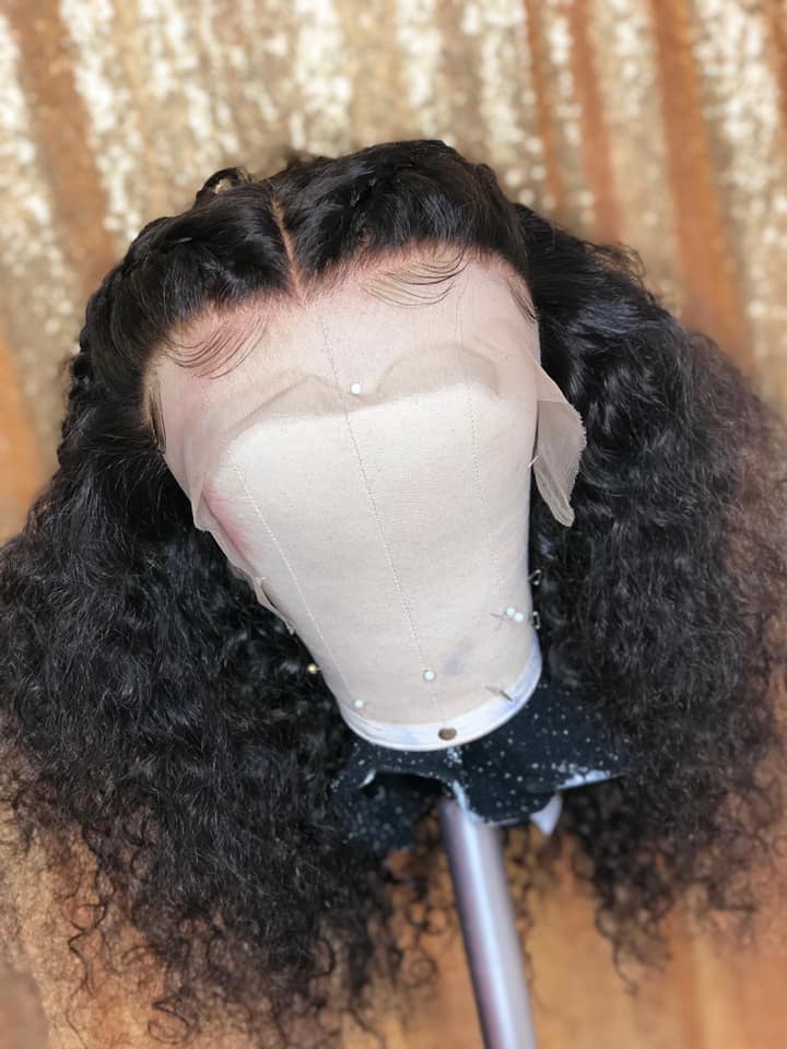 Luxury Long Wig Series,hair Mannequin Head Display Wig Mannequin