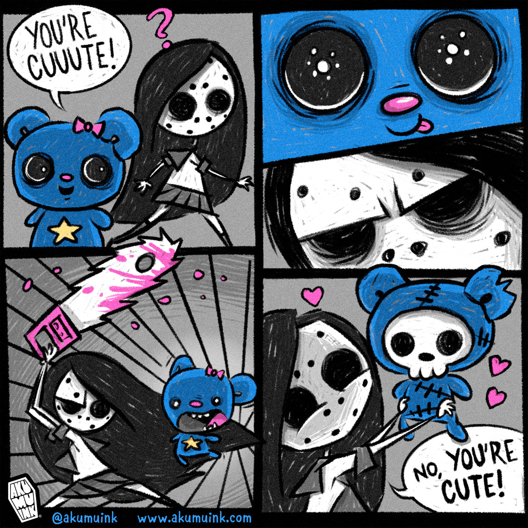 goth comic, webcomic, skull comic, gothic art, emo art, emo comic