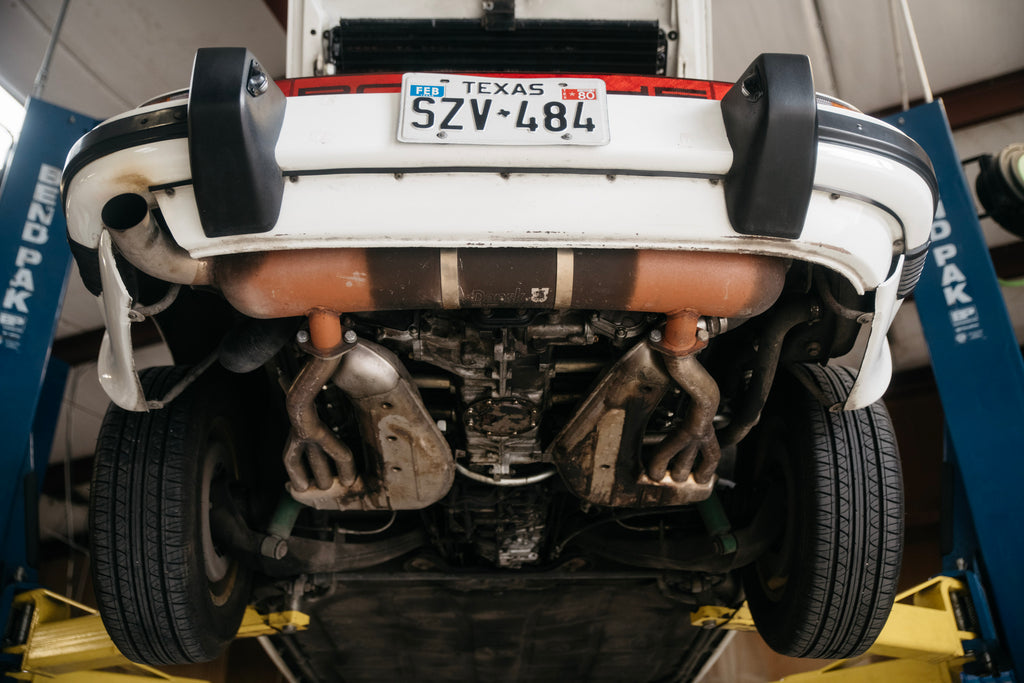 1980 Porsche 911 with Dansk muffler