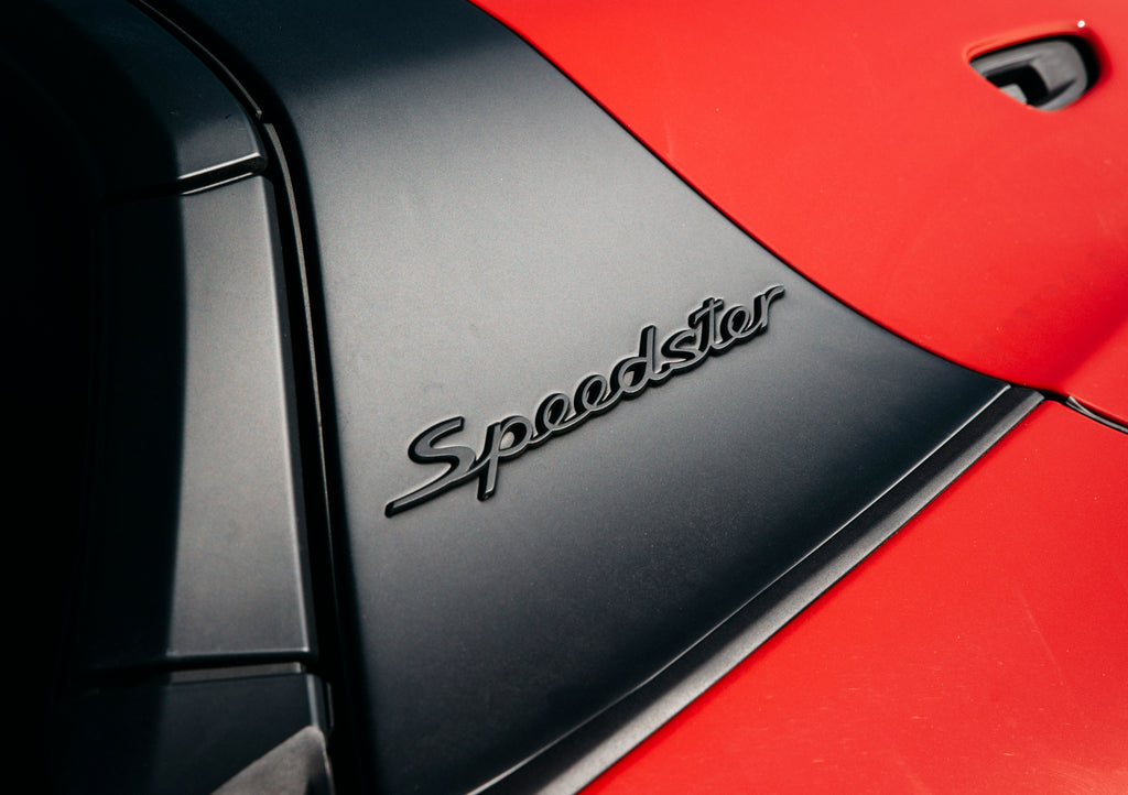 Speedster badge detail