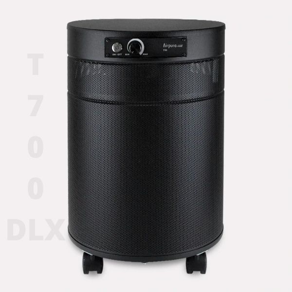 Commercial Air Purifier For Smoke - Airpura T700 DLX model on beige background