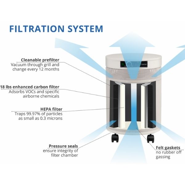 Airpura F700 Air Purifier Filtration System