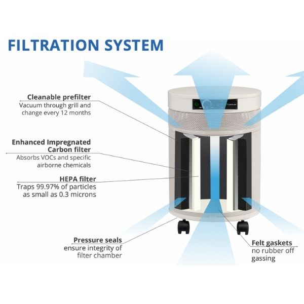Airpura V700 Air Purifier Filtration System