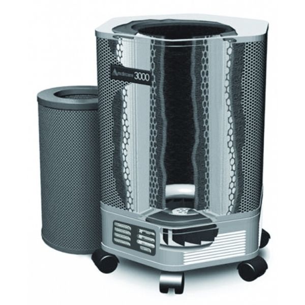 Amaircare 3000 Portable HEPA Air Purifier 3D View of Inside the Unit