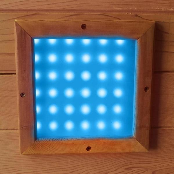 Enlighten SunRise 5 Person Traditional Sauna Chromotherapy Lighting