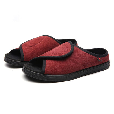 open-toe Easy Fit Adjustable Slippers For orthopedic patients