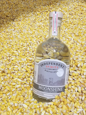 Our " Moonshine" is made of South Jersey corn and our private well water.