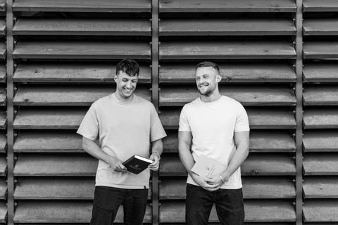 Sam and Freddie Titcombe, founders of The Evolve Journal