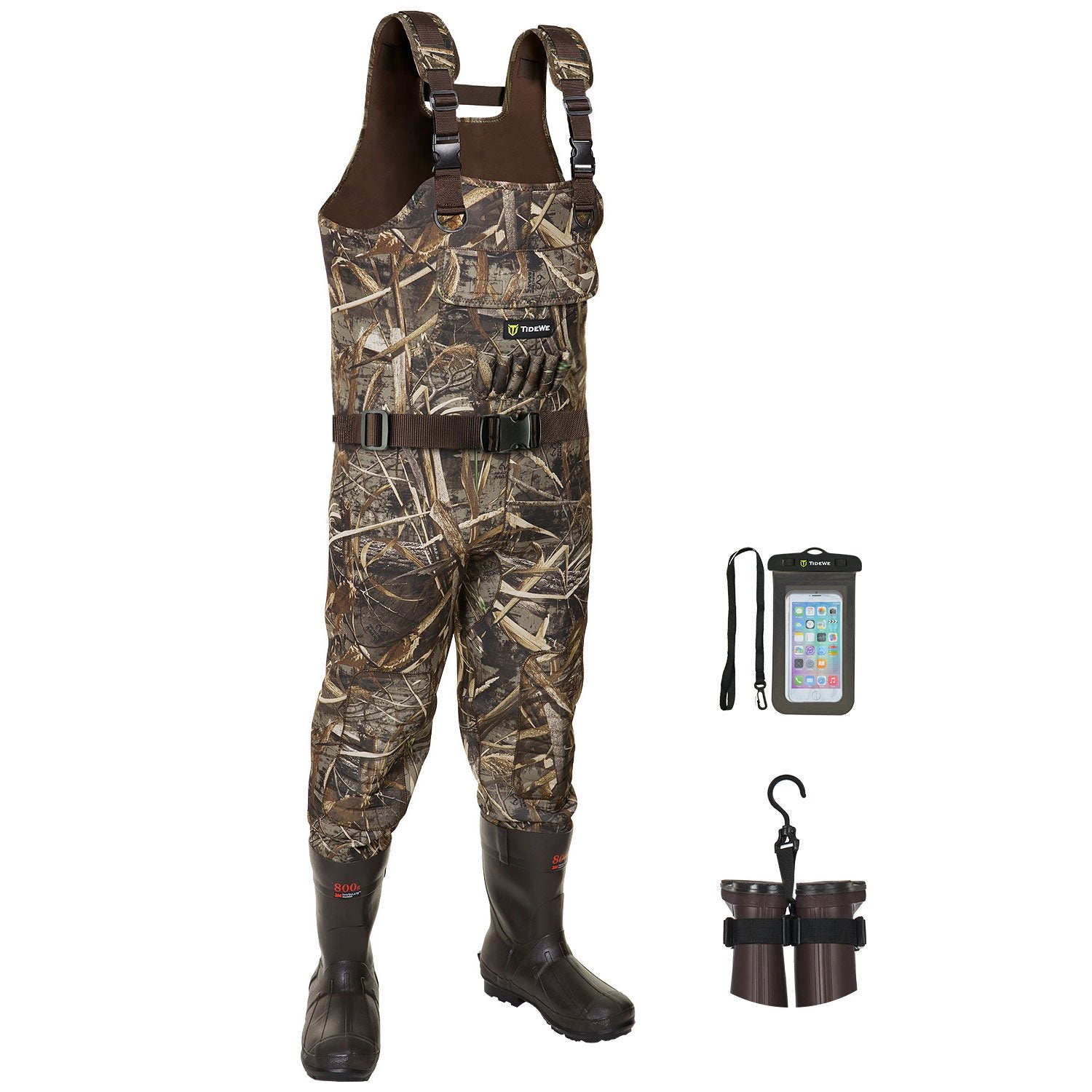 Chest Wader Realtree Max5 Camo Waterfowl (600G & 800G Insulation ...