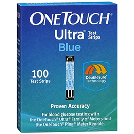 one touch ultra blue 100 test strips