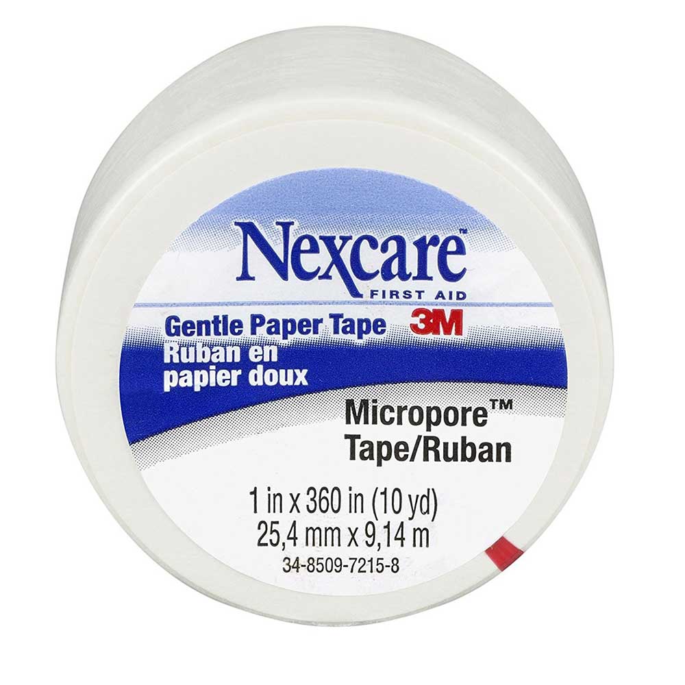 Clear point. Nexcare Micropore.