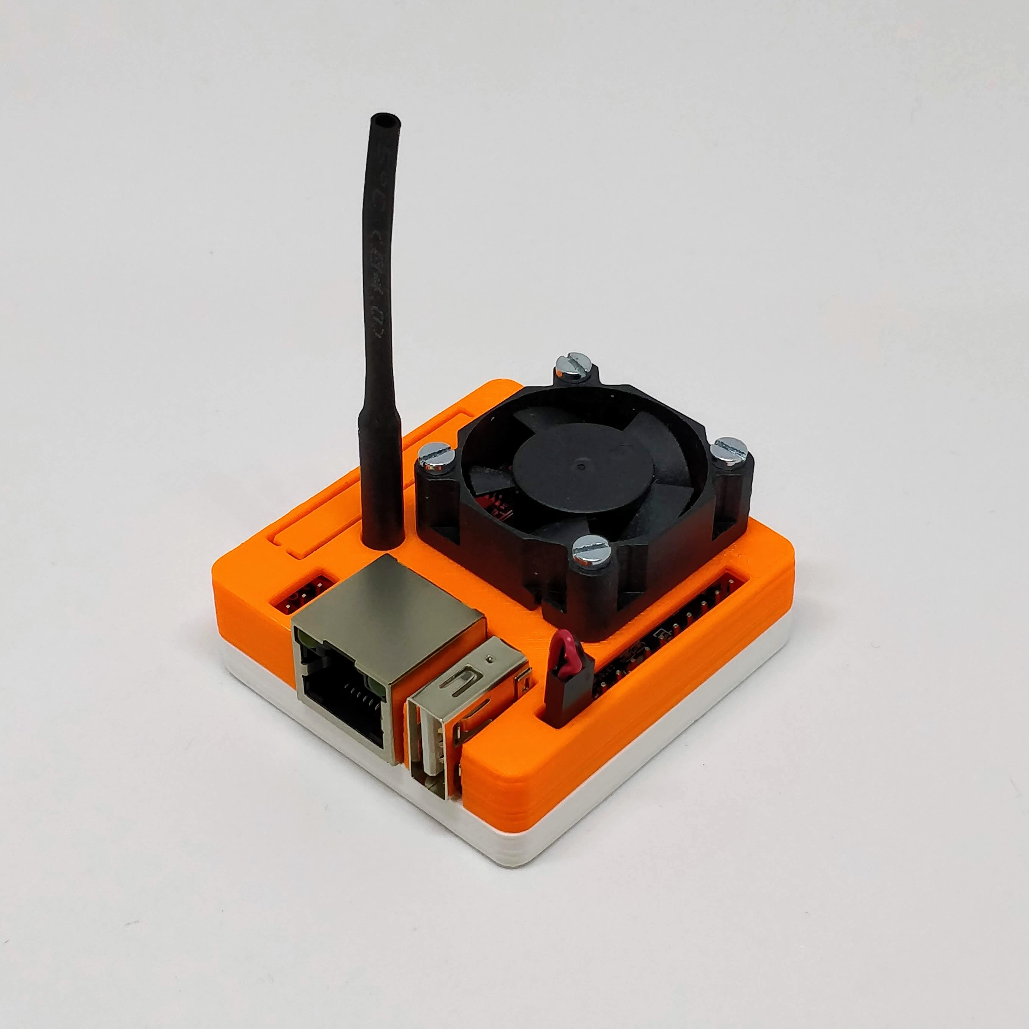 Orange Pi Zero (Zero LTS) kompatibles Gehäuse. Antennensteckplatz Aus DE